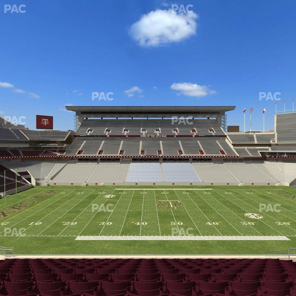 Kyle Field - Section Legacy Club 7 Seat View