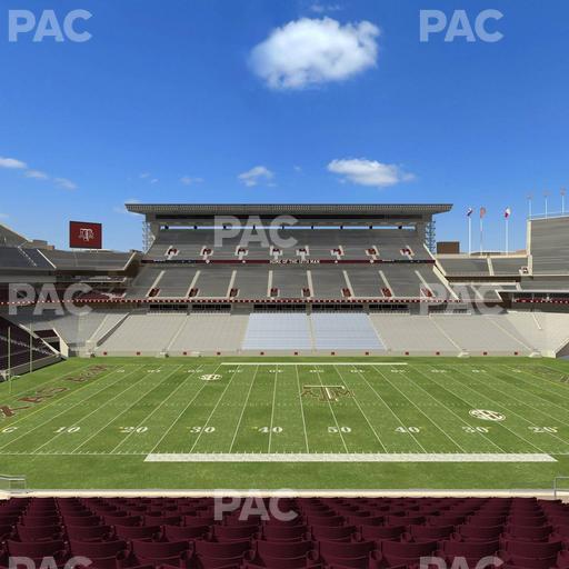 Kyle Field - Section Legacy Club 7 Seat View