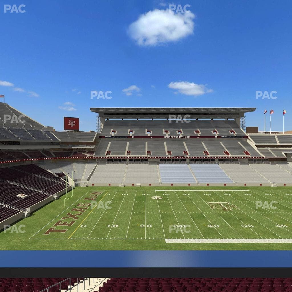 Kyle Field - Section Legacy Club 8 Seat View
