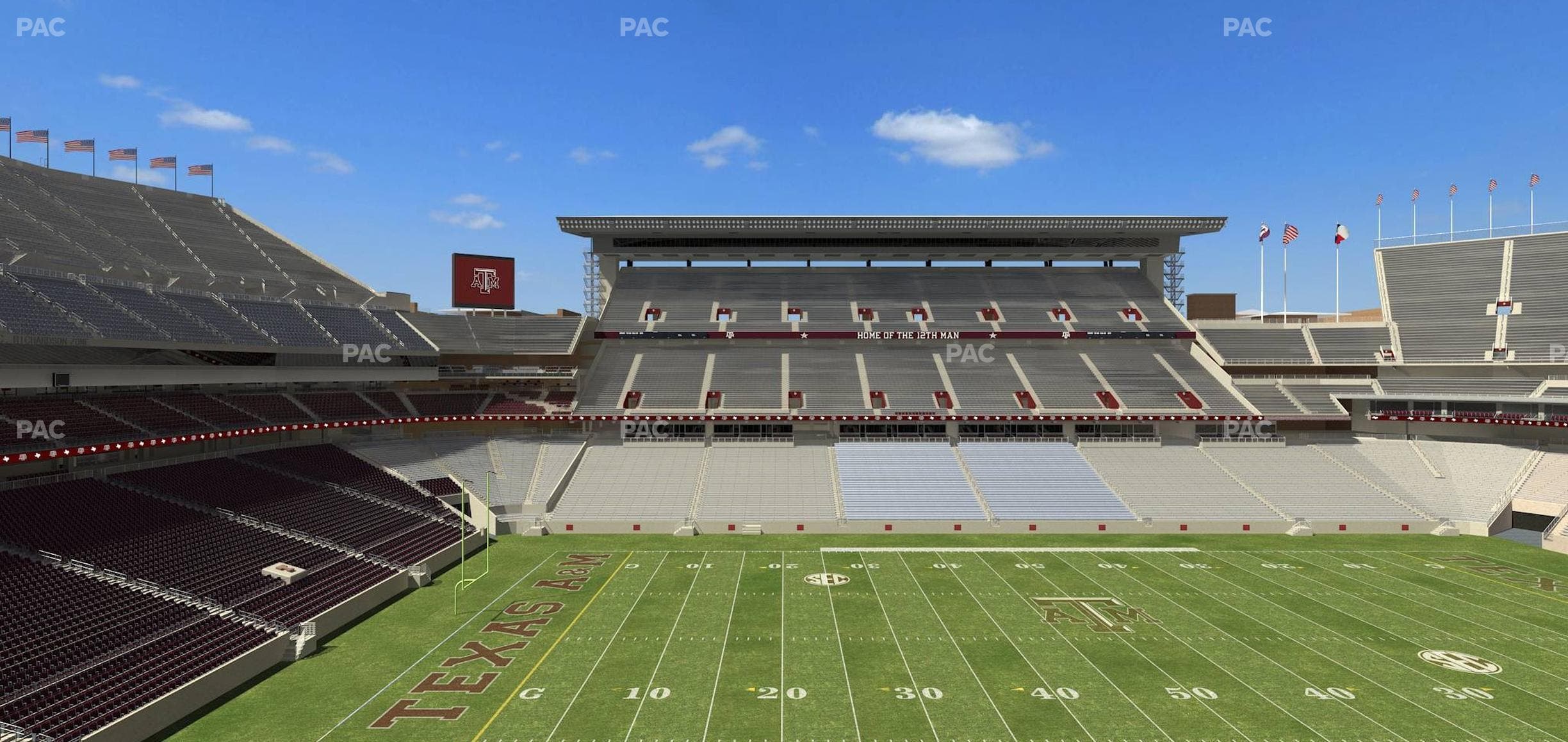 Kyle Field - Section Legacy Club 8 Seat View