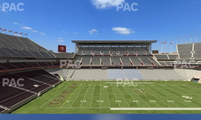 Kyle Field - Section Legacy Club 8 Seat View