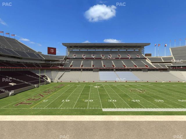 Kyle Field - Section Legacy Club 8 Seat View