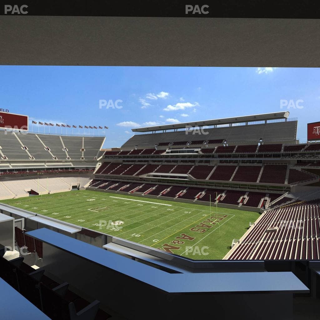 Kyle Field - Section Northeast Loge Seat View
