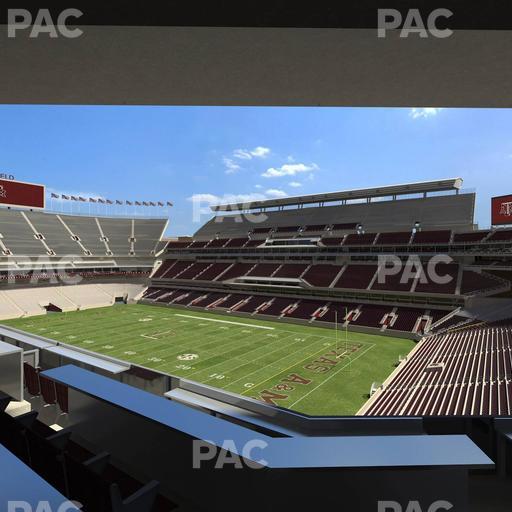 Kyle Field - Section Northeast Loge Seat View