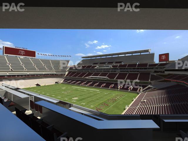 Kyle Field - Section Northeast Loge Seat View