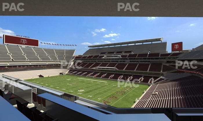 Kyle Field - Section Northeast Loge Seat View