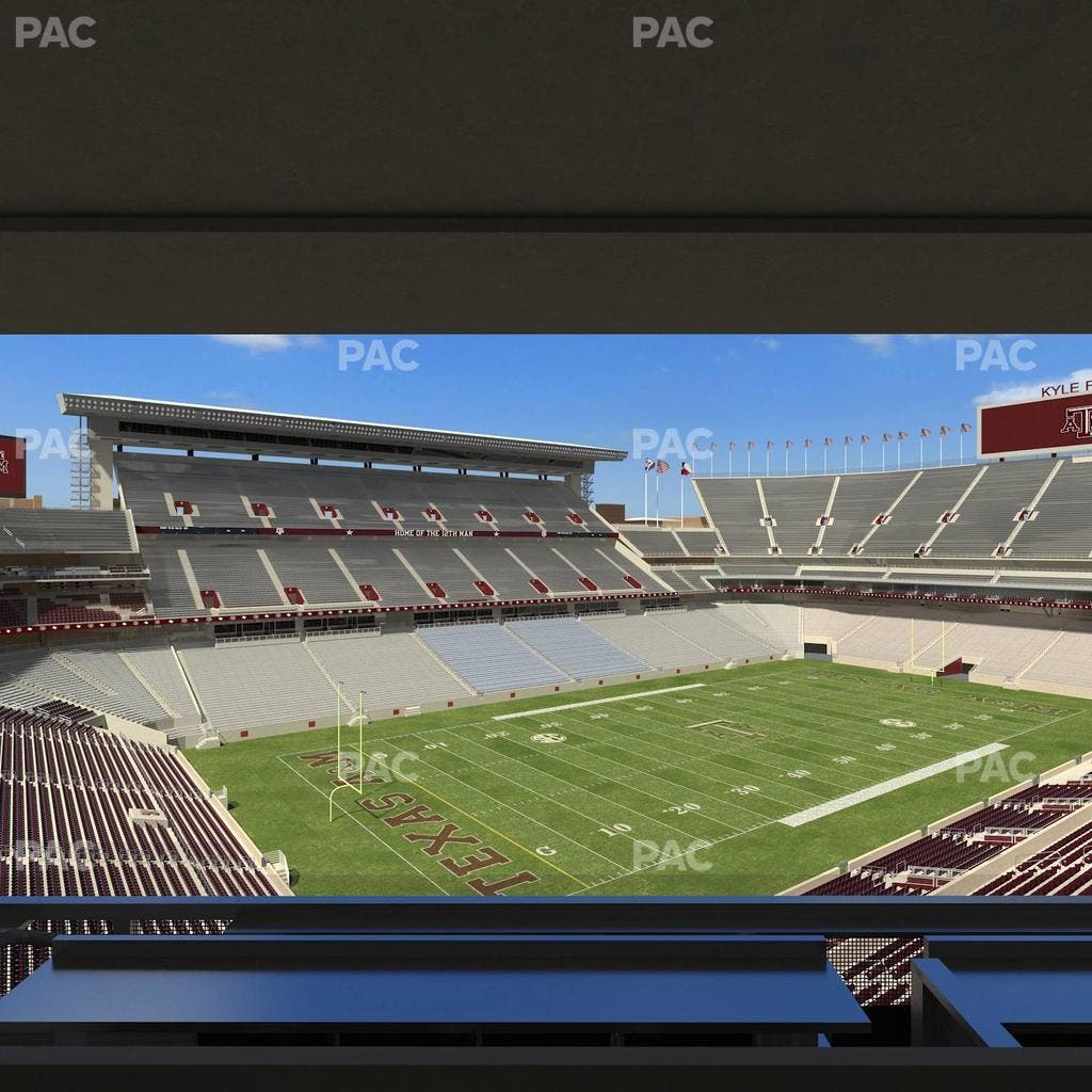 Kyle Field - Section Northwest Loge Seat View