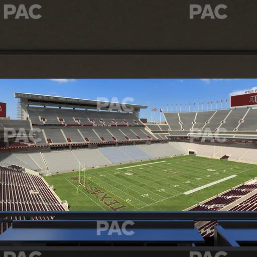Kyle Field - Section Northwest Loge Seat View
