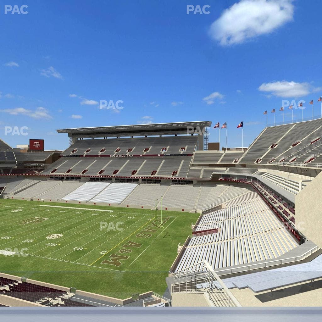 Kyle Field - Section Southwest Loge Seat View