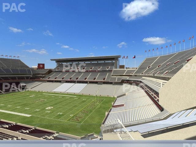 Kyle Field - Section Southwest Loge Seat View