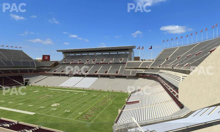 Kyle Field - Section Southwest Loge Seat View
