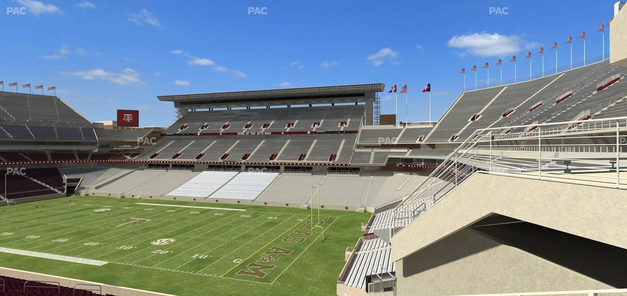Kyle Field - Section West A Club 1 Seat View