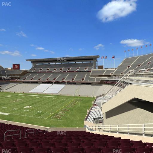 Kyle Field - Section West A Club 1 Seat View