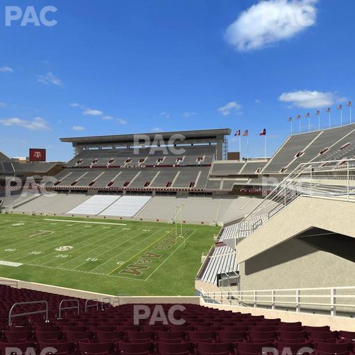 Kyle Field - Section West A Club 1 Seat View