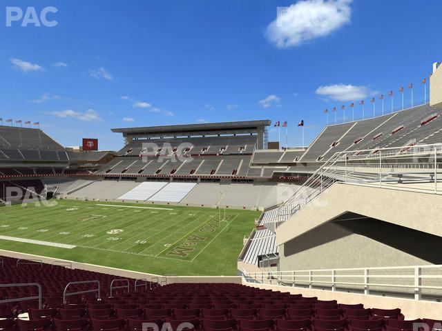 Kyle Field - Section West A Club 1 Seat View