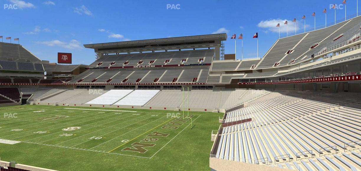 Kyle Field - Section West A Club 1 Seat View
