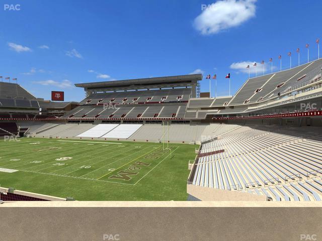 Kyle Field - Section West A Club 1 Seat View