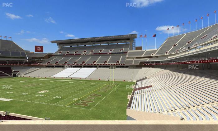Kyle Field - Section West A Club 1 Seat View