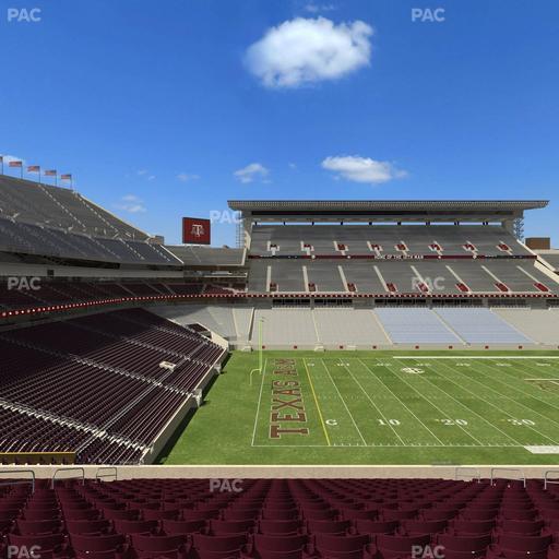 Kyle Field - Section West A Club 10 Seat View