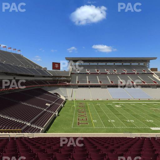 Kyle Field - Section West A Club 10 Seat View