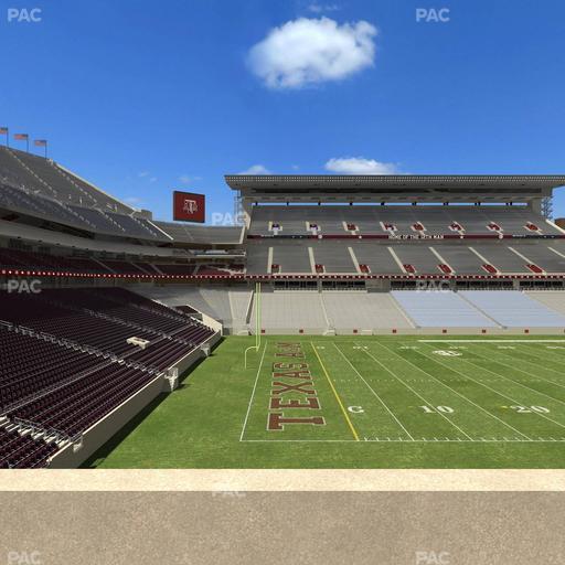 Kyle Field - Section West A Club 10 Seat View