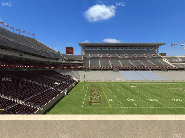 Kyle Field - Section West A Club 10 Seat View