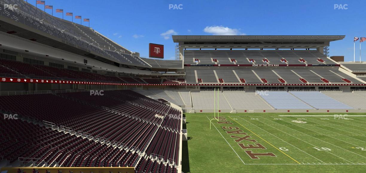 Kyle Field - Section West A Club 11 Seat View