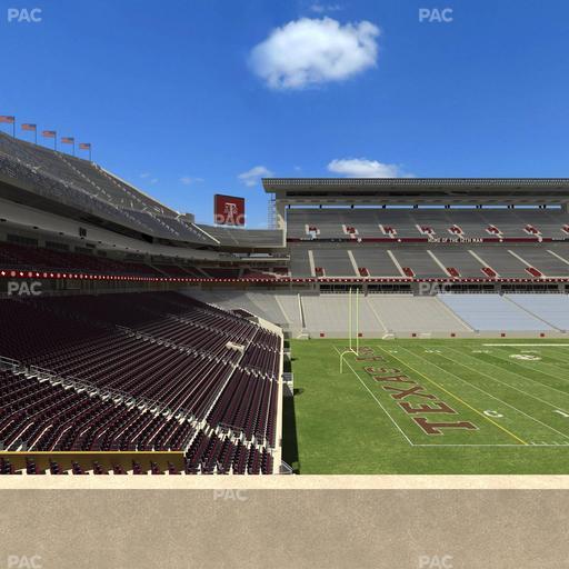 Kyle Field - Section West A Club 11 Seat View