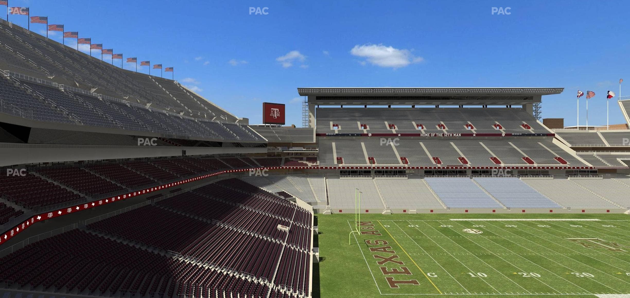 Kyle Field - Section West A Club 11 Seat View