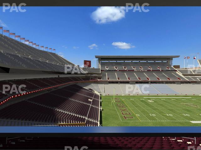 Kyle Field - Section West A Club 11 Seat View