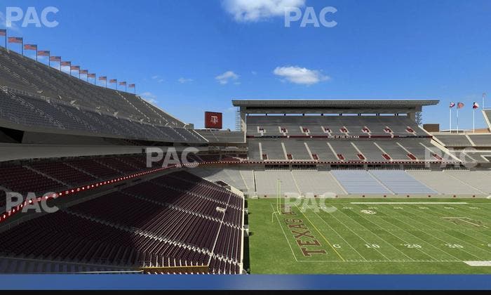Kyle Field - Section West A Club 11 Seat View