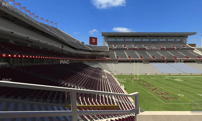 Kyle Field - Section West A Club 12 Seat View