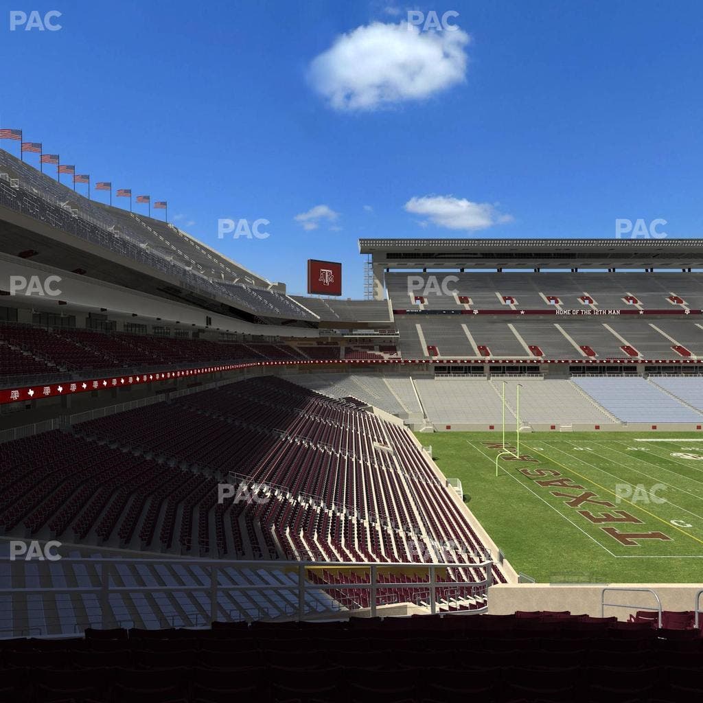 Kyle Field - Section West A Club 12 Seat View