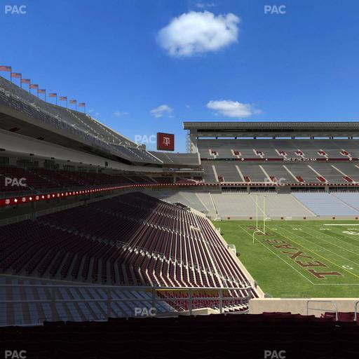 Kyle Field - Section West A Club 12 Seat View