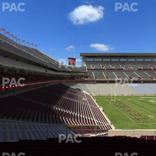 Kyle Field - Section West A Club 12 Seat View