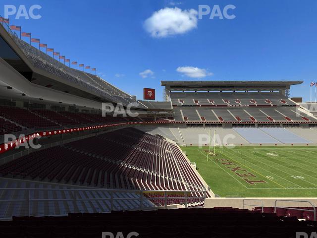 Kyle Field - Section West A Club 12 Seat View