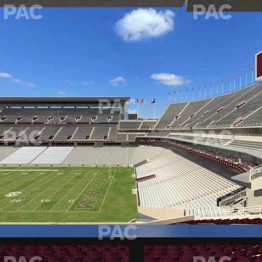 Kyle Field - Section West A Club 2 Seat View