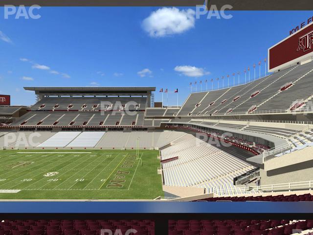 Kyle Field - Section West A Club 2 Seat View