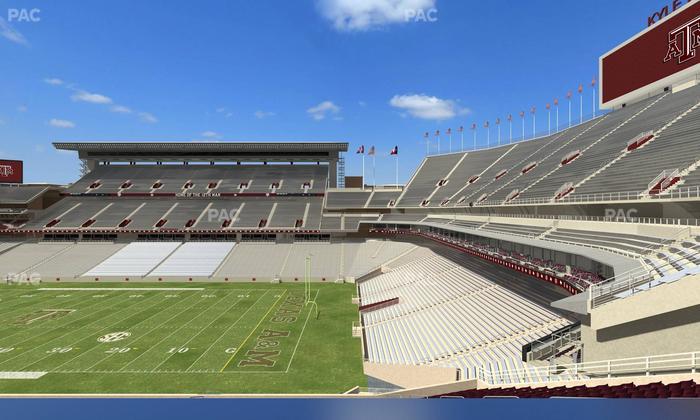 Kyle Field - Section West A Club 2 Seat View