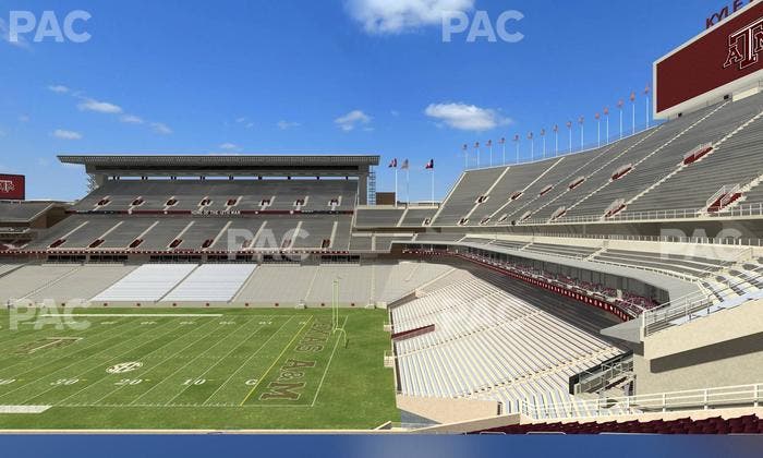 Kyle Field - Section West A Club 2 Seat View