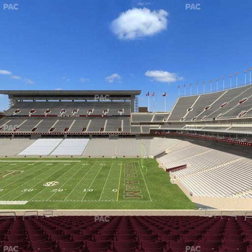 Kyle Field - Section West A Club 3 Seat View