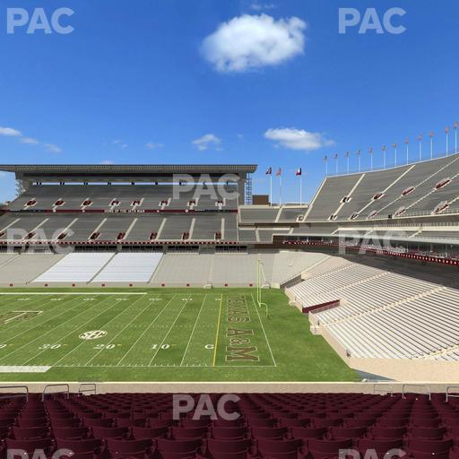 Kyle Field - Section West A Club 3 Seat View