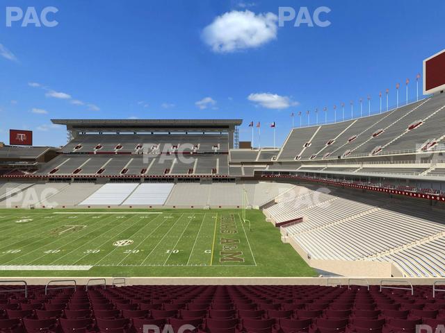 Kyle Field - Section West A Club 3 Seat View