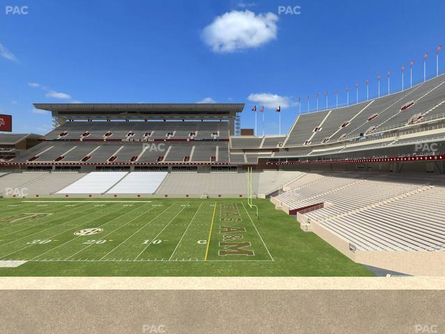 Kyle Field - Section West A Club 3 Seat View