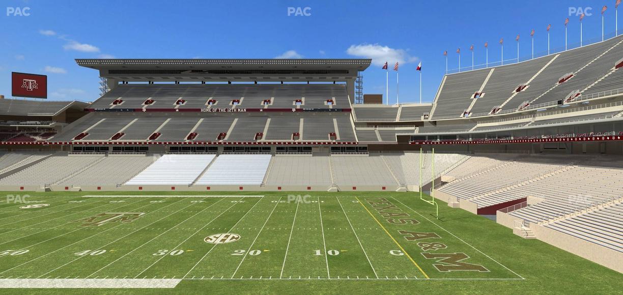 Kyle Field - Section West A Club 4 Seat View
