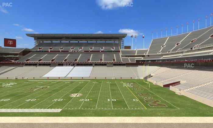 Kyle Field - Section West A Club 4 Seat View
