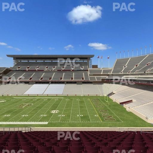 Kyle Field - Section West A Club 4 Seat View