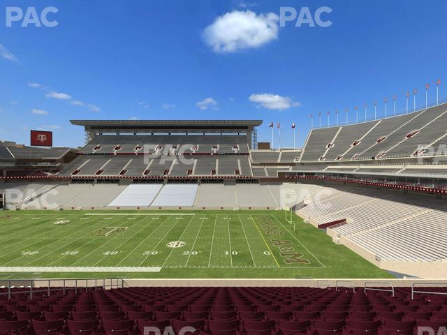 Kyle Field - Section West A Club 4 Seat View