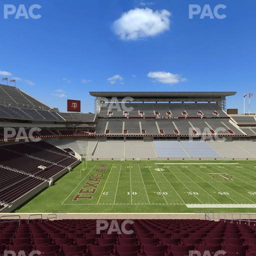 Kyle Field - Section West A Club 9 Seat View