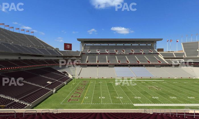 Kyle Field - Section West A Club 9 Seat View